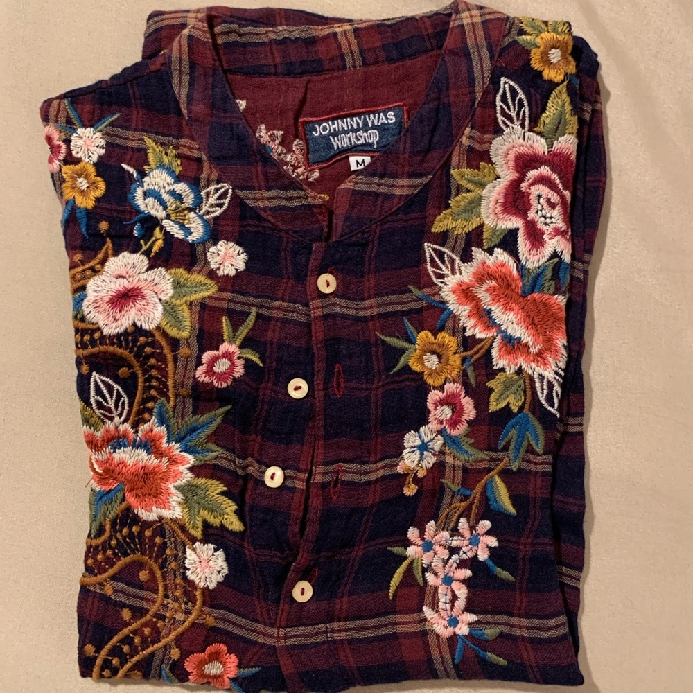 Johnny Was Shirt Dress